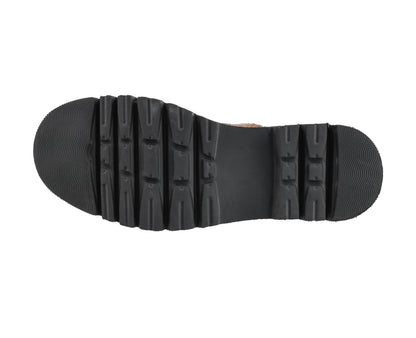 Corkys Footwear Women's Pick Of The Patch Boots - Featuring a 1.25-Inch Heel, Straps Around the Ankle with an 'O' Ring, an Adjustable Buckle, and Comfortable Insoles
