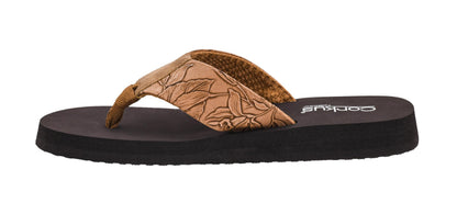 Corkys Footwear Womens Summer Break Flip Flops - Featuring A Thong Strap With Soft and Comfortable EVA insoles for All-Day Wear - Chic and Trendy Flip Flops