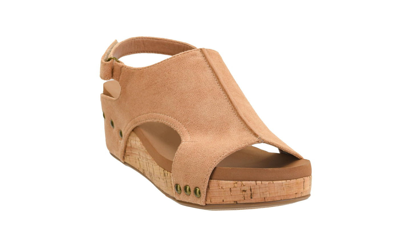 Corkys Footwear Volta Wedge - Chic Elegance Meets All-Year Comfort with a 2-Inch Cork Heel and Marshmallow Insole for Stylish Everyday Wear and All-Day Comfort