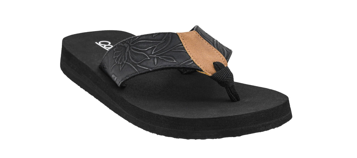 Corkys Footwear Womens Summer Break Flip Flops - Featuring A Thong Strap With Soft and Comfortable EVA insoles for All-Day Wear - Chic and Trendy Flip Flops
