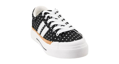 Corkys Footwear Hey Girl Womens Thats Her Fashion Sneaker - Featuring Two Stripes on The Side, Cushioned Insoles for All Day Wear, and A Lace-Up Design