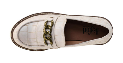Corkys Footwear Hey Girl Women's Literally Heeled Loafer - Featuring a 1.5 Chunky Heel, A Chunky Chain Across The Upper, and A Lightly Cushioned EVA Insole for All Day Wear