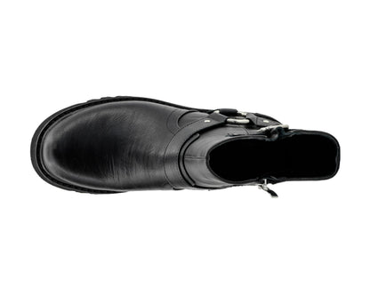 Corkys Footwear Womens Pick Of The Patch Boots - Featuring a 1.25-Inch Heel, Straps Around the Ankle with an 'O' Ring, an Adjustable Buckle, and Comfortable Insoles
