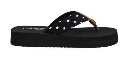 Corkys Footwear Women’s Liberty Flip Flop – Cushioned EVA Sandal with a 1.25-Inch Heel, Soft Thong Straps, Lightweight Comfort, and Effortlessly Stylish Design