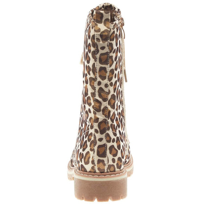 Corkys Footwear Women's FOMO Gold Leopard Boot  10 M