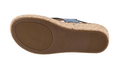 Corkys Footwear Volta Wedge - Chic Elegance Meets All-Year Comfort with a 2-Inch Cork Heel and Marshmallow Insole for Stylish Everyday Wear and All-Day Comfort