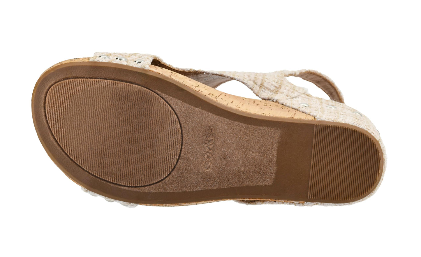 Corkys Footwear Women's Carley Wedges, Featuring Corkys EVA Foam Cushioned Insoles, A 2.5 Inch Heel, Lightweight For All Day Wear, And Hook And Loop Closure