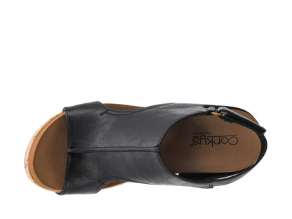 Corkys Carley Wedge Sandal — Cork Platform Heel Built for All-Day Wear