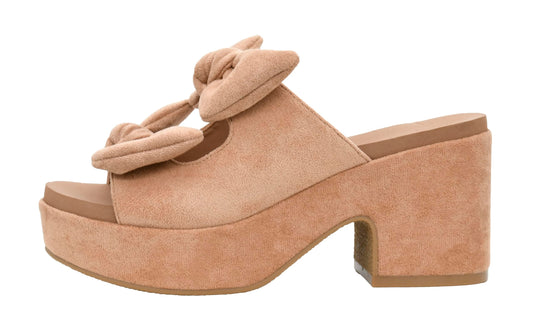 Corkys Footwear Womens Put A Bow On It Heeled Sandal