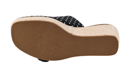 Corkys Footwear Womens 2.5-inch Manifest Wedge - Featuring Two Straps with Adjustable Buckles, Corkys Signature EVA Insoles for All-Day Comfort, and a Wrapped Outsole