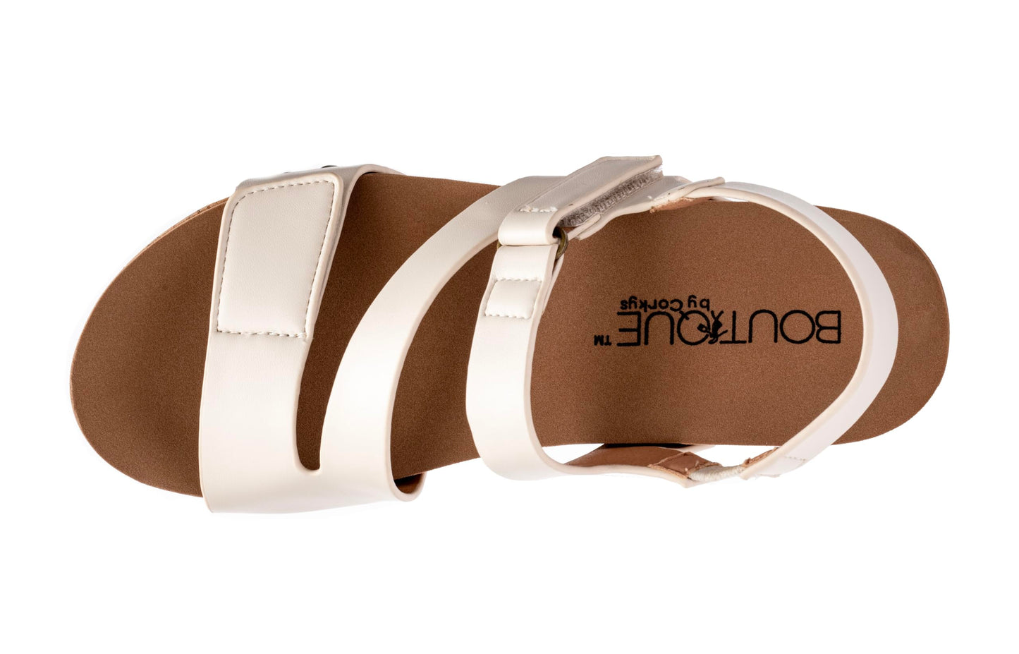 Corkys Footwear Women's Rain Check 2" Wedge Ivory Size 09