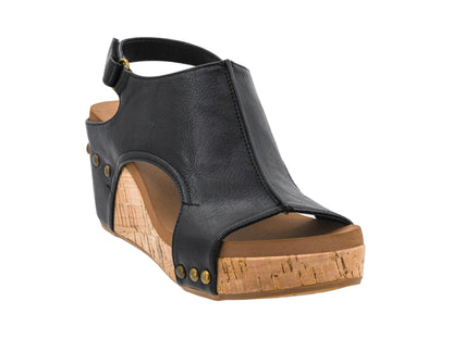Corkys Carley Wedge Sandal — Cork Platform Heel Built for All-Day Wear