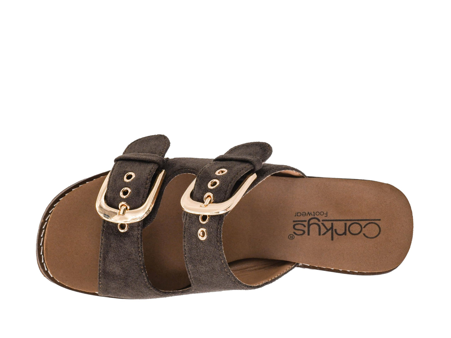Corkys Footwear Womens 2.5-inch Double Dare Wedge