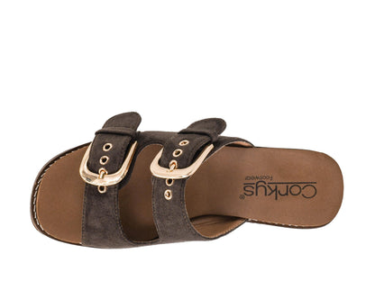 Corkys Footwear Womens 2.5-inch Double Dare Wedge