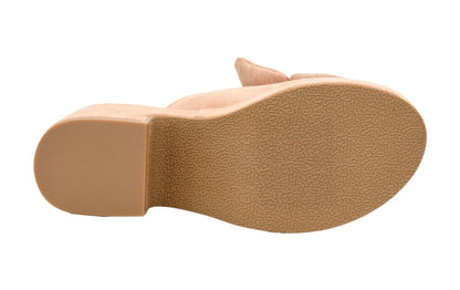 Corkys Footwear Womens Put A Bow On It Heeled Sandal - With A 3.25-Inch heel And 1-Inch platform, Chunky Heel, EVA Insole, and a Stylish Upper With Bows