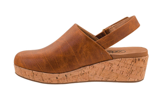 Corkys Footwear Womens Low Temps 2-inch Wedges - With Soft EVA Insoles, Closed Toe Design, Chic Fall Style, and Hook & Loop Closure for All-Day Comfort