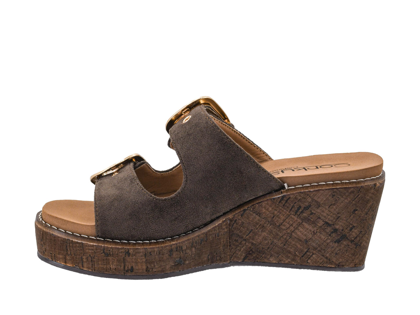 Corkys Footwear Womens 2.5-inch Double Dare Wedge