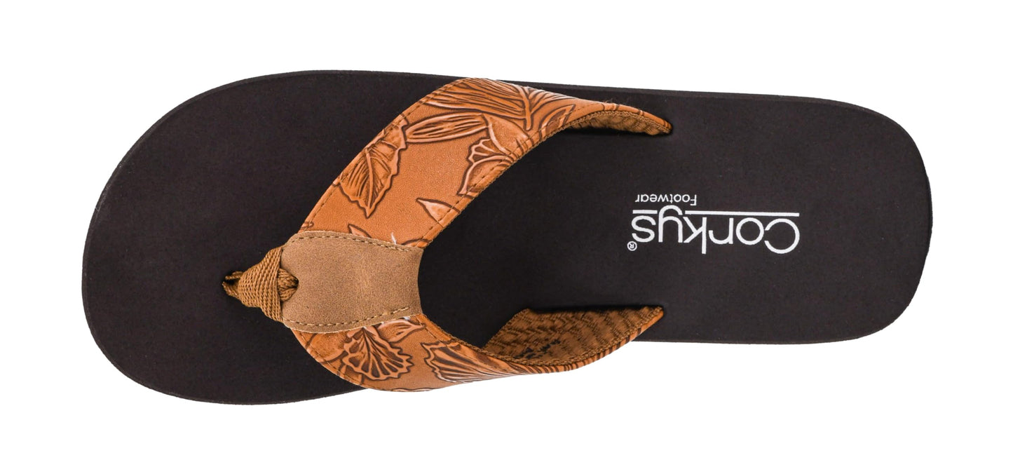 Corkys Footwear Womens Summer Break Flip Flops