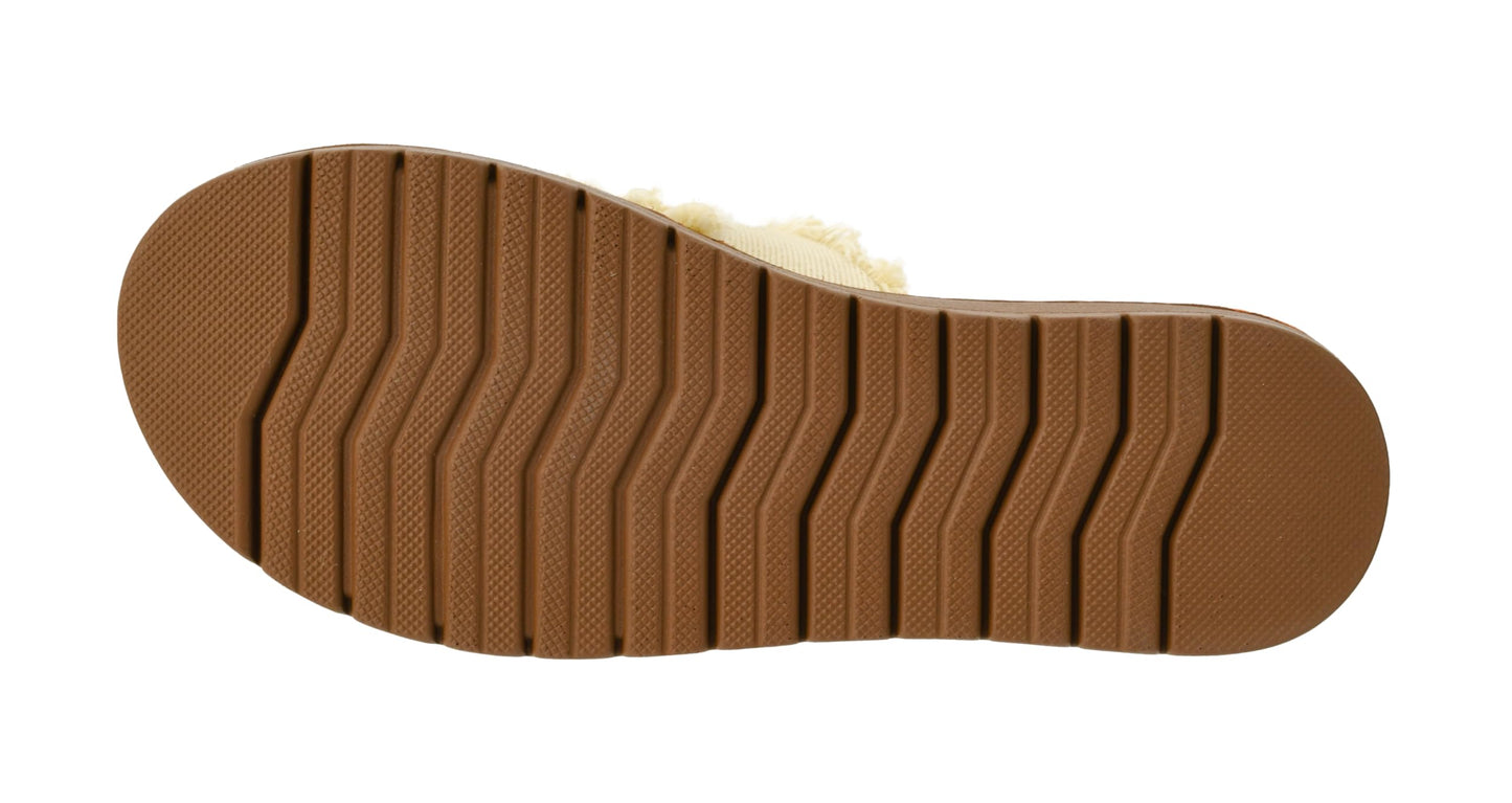 Corkys Footwear Hold Please 1-Inch Platform Sandals with Cushioned Foot-bed and Stylish 'H' Strap On Upper– Ultimate Comfort Meets Chic Design - Perfect For Everyday Wear