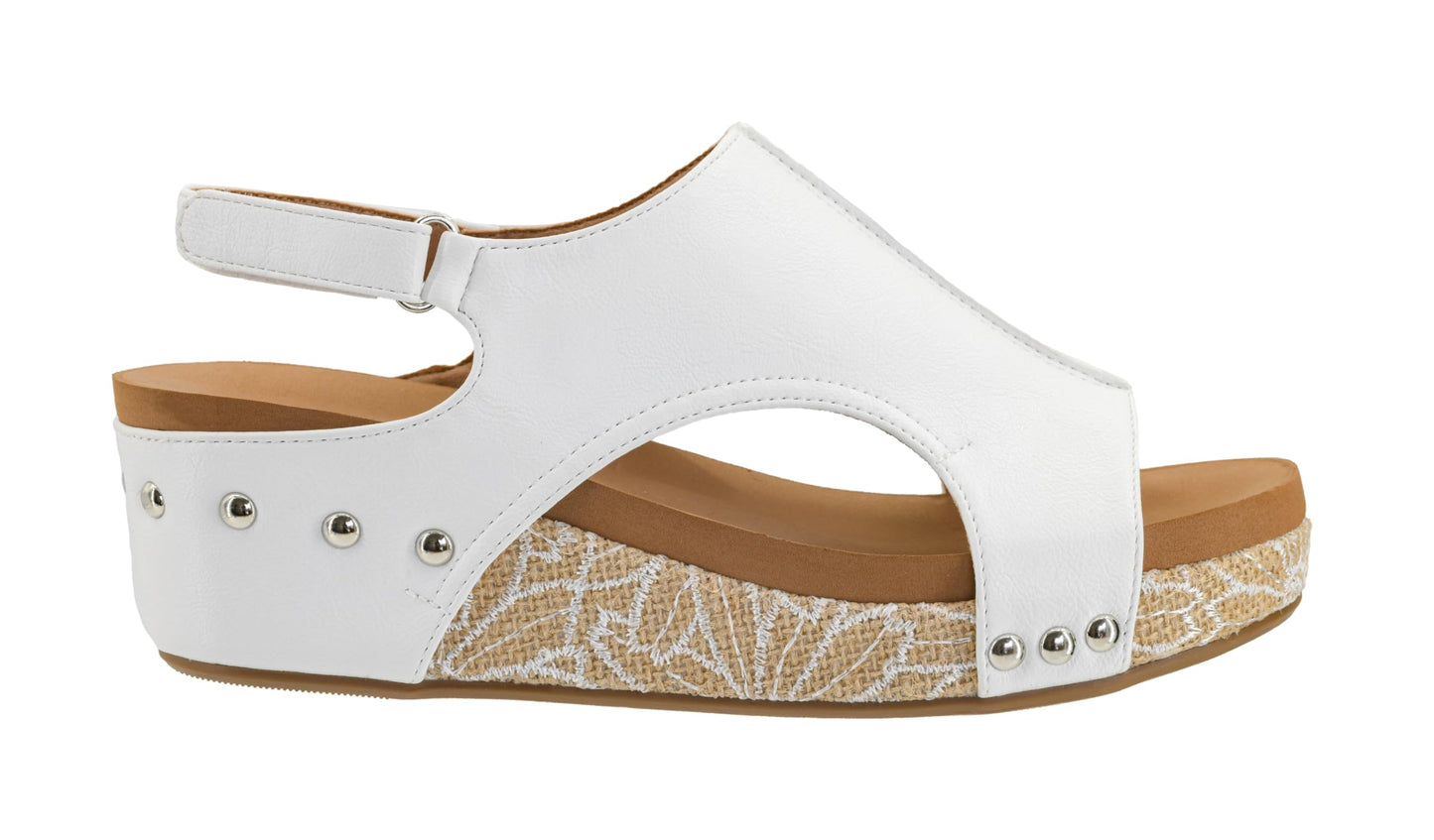 Corkys Footwear Volta Wedge - Chic Elegance Meets All-Year Comfort with a 2-Inch Cork Heel and Marshmallow Insole for Stylish Everyday Wear and All-Day Comfort