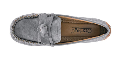 Corkys Footwear Women's Driving Miss Daisy Driving Loafer/Moccasin, A Classic Slip-On with Bow Knot, Cushioned Insole and Durable Rubber Outsole for All-Day Comfort