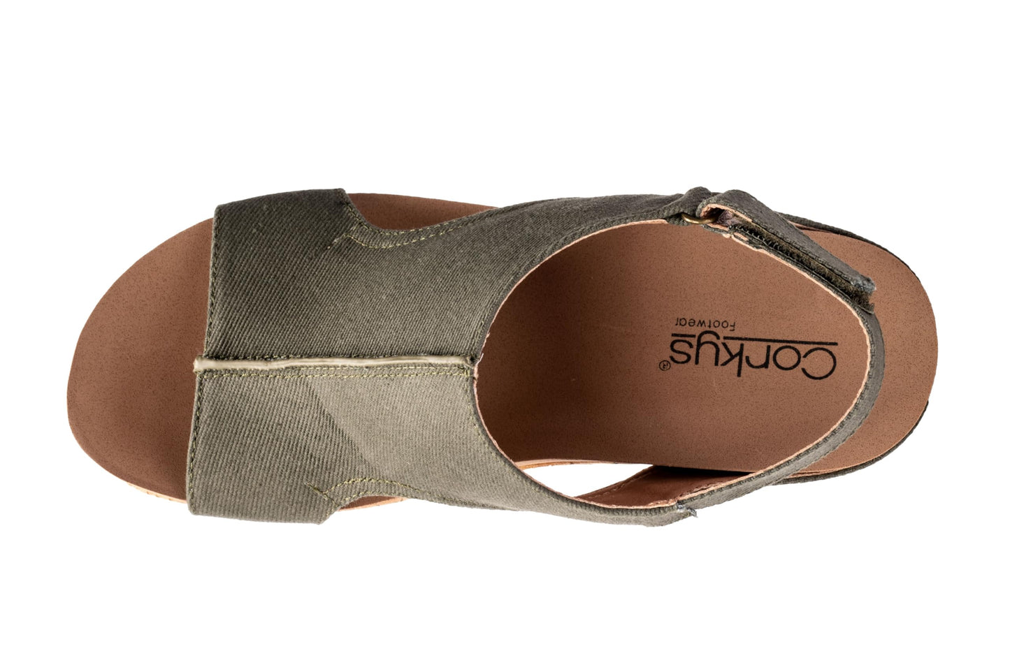 Corkys Footwear Women's Carley Wedges, Featuring Corkys EVA Foam Cushioned Insoles, A 2.5 Inch Heel, Lightweight For All Day Wear, And Hook And Loop Closure