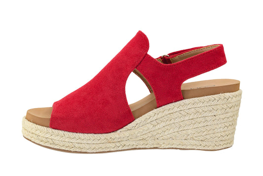 Corkys Footwear Pose Wedges | Memory Foam Insoles, 2.5-Inch Heel, Hook and Loop Closure | Stylish and Comfortable for All Day Wear