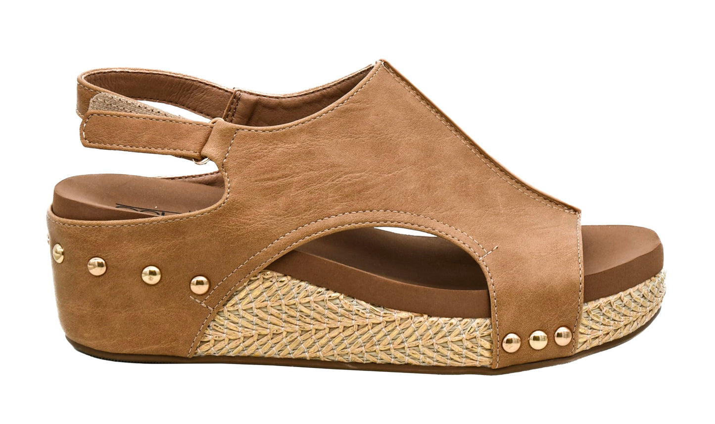 Corkys Footwear Volta Wedge - Chic Elegance Meets All-Year Comfort with a 2-Inch Cork Heel and Marshmallow Insole for Stylish Everyday Wear and All-Day Comfort