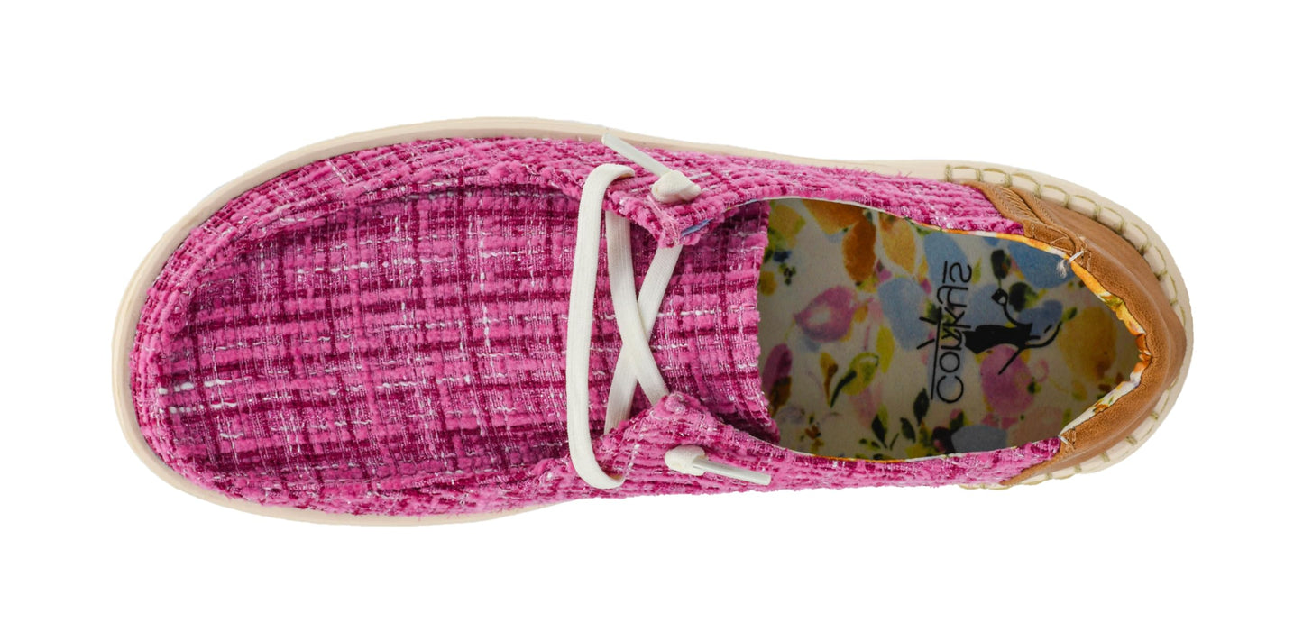 Corkys Footwear Women's Kayak 2 Slip-On Loafer - Featuring a Chic and Versatile Slip-On Design, A Subtle 1-Inch Heel, Cushioned and Removable Insoles for All Day Wear