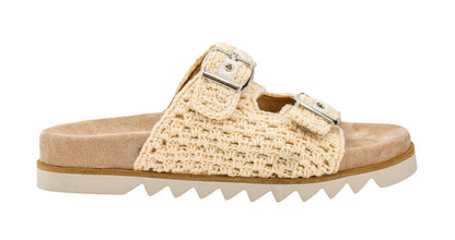Corkys Footwear Women's Dash Sandals - Featuring Two Straps With Adjustable Buckles, A Soft Lined and Cushioned Insole, and All Day Wear - Chic and Trendy