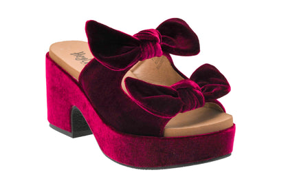 Corkys Footwear Womens Put A Bow On It Heeled Sandal - With A 3.25-Inch heel And 1-Inch platform, Chunky Heel, EVA Insole, and a Stylish Upper With Bows