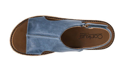 Corkys Footwear Volta Wedge - Chic Elegance Meets All-Year Comfort with a 2-Inch Cork Heel and Marshmallow Insole for Stylish Everyday Wear and All-Day Comfort