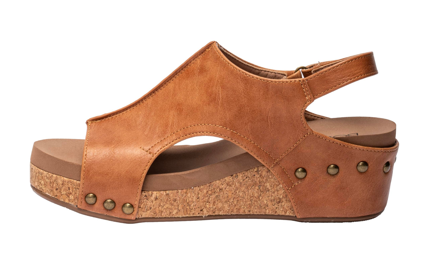Corkys Footwear Volta Wedge - Chic Elegance Meets All-Year Comfort with a 2-Inch Cork Heel and Marshmallow Insole for Stylish Everyday Wear and All-Day Comfort