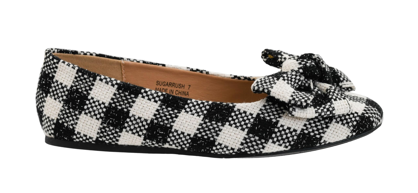 Corkys Footwear Hey Girl Sugar Rush Ballet Flats - A Chic Slip-On with Bow Detail, Cushioned Insoles for All-Day Comfort, and a Trendy and Stylish Design