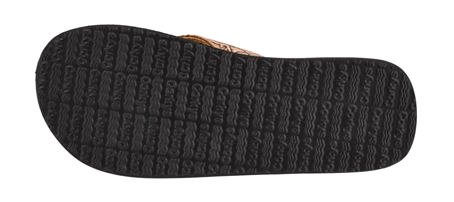 Corkys Footwear Womens Summer Break Flip Flops - Featuring A Thong Strap With Soft and Comfortable EVA insoles for All-Day Wear - Chic and Trendy Flip Flops