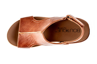 Corkys Footwear Womens Carley Wedges, Featuring Corkys EVA Foam Cushioned Insoles, A 2.5 Inch Heel, Lightweight For All Day Wear, And Hook And Loop Closure