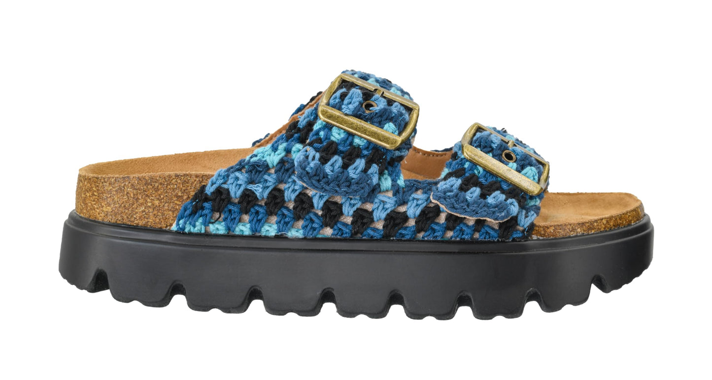 Corkys Footwear Hey Girl Women's 1 inch Rumor Has It Platform Sandals, Featuring Two Adjustable Buckles, A Soft Footbed, And A Lug Outsole, Perfect For Summer
