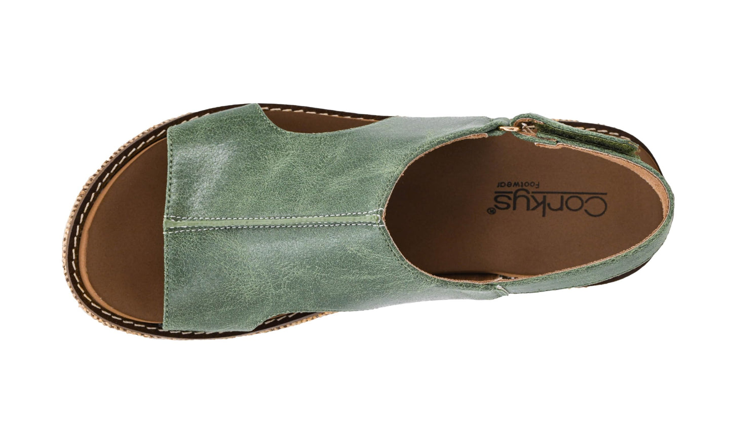 Corkys Footwear Volta Wedge - Chic Elegance Meets All-Year Comfort with a 2-Inch Cork Heel and Marshmallow Insole for Stylish Everyday Wear and All-Day Comfort