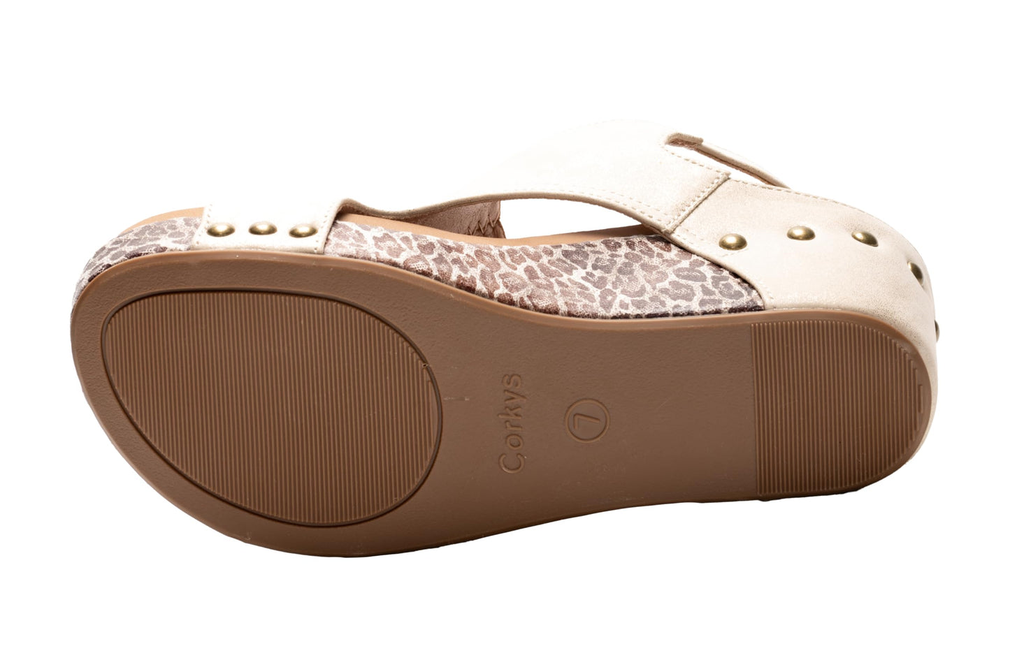 Corkys Footwear Women's Carley Wedges, Featuring Corkys EVA Foam Cushioned Insoles, A 2.5 Inch Heel, Lightweight For All Day Wear, And Hook And Loop Closure