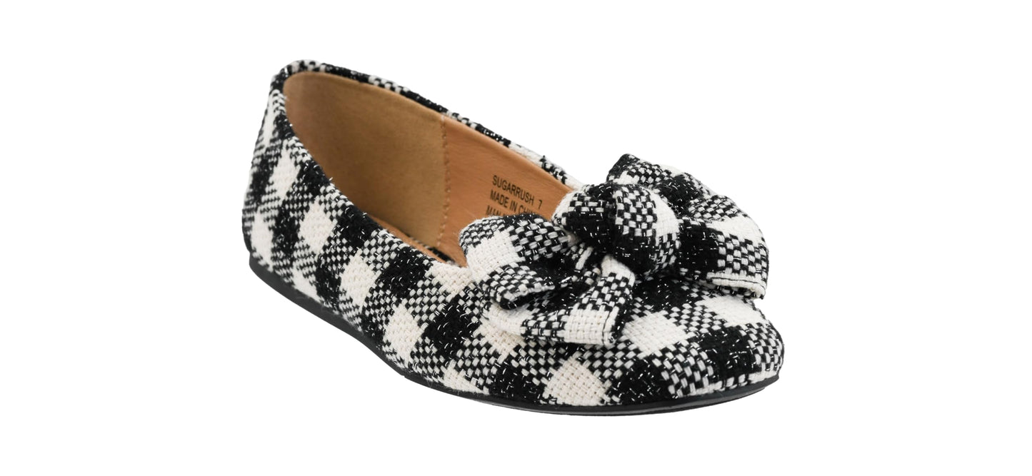 Corkys Footwear Hey Girl Sugar Rush Ballet Flats - A Chic Slip-On with Bow Detail, Cushioned Insoles for All-Day Comfort, and a Trendy and Stylish Design