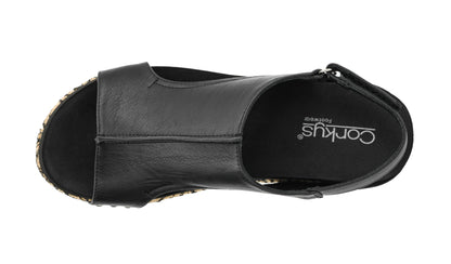 Corkys Footwear Volta Wedge - Chic Elegance Meets All-Year Comfort with a 2-Inch Cork Heel and Marshmallow Insole for Stylish Everyday Wear and All-Day Comfort