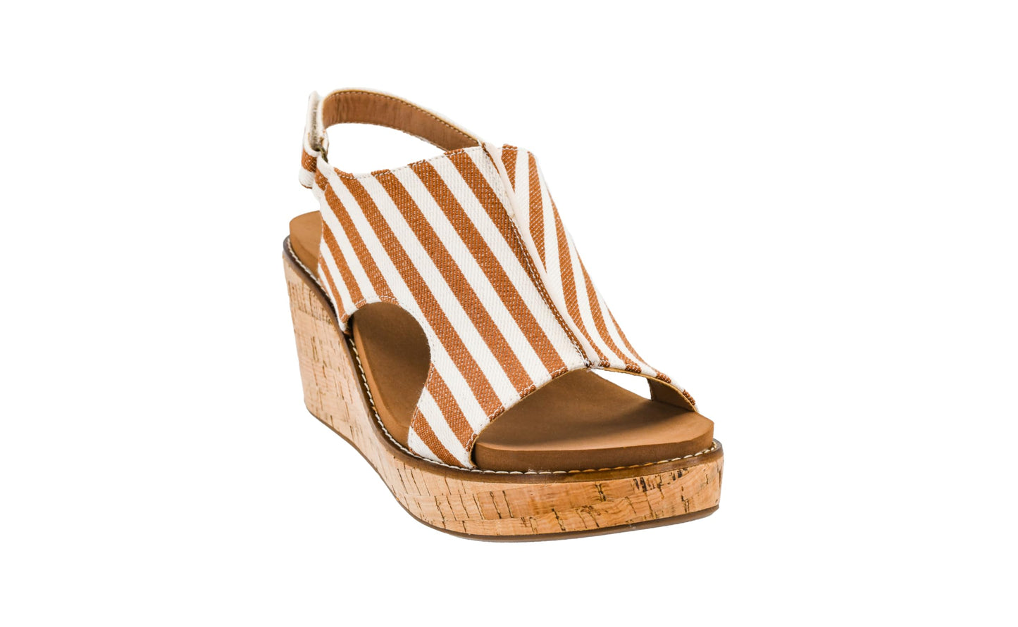 Corkys Footwear Womens Carley Wedges, Featuring Corkys EVA Foam Cushioned Insoles, A 2.5 Inch Heel, Lightweight For All Day Wear, And Hook And Loop Closure