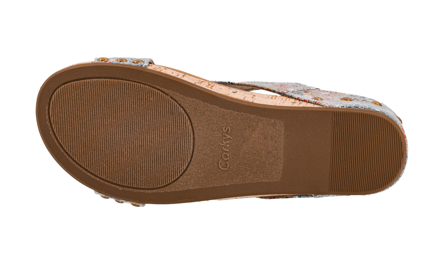 Corkys Footwear Volta Wedge - Chic Elegance Meets All-Year Comfort with a 2-Inch Cork Heel and Marshmallow Insole for Stylish Everyday Wear and All-Day Comfort