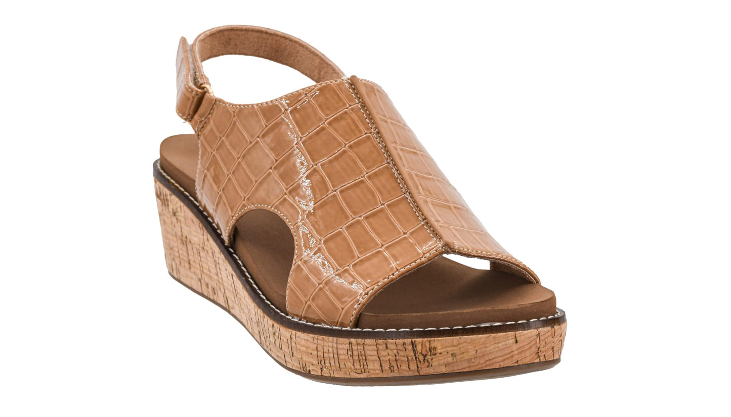Corkys Footwear Volta Wedge - Chic Elegance Meets All-Year Comfort with a 2-Inch Cork Heel and Marshmallow Insole for Stylish Everyday Wear and All-Day Comfort
