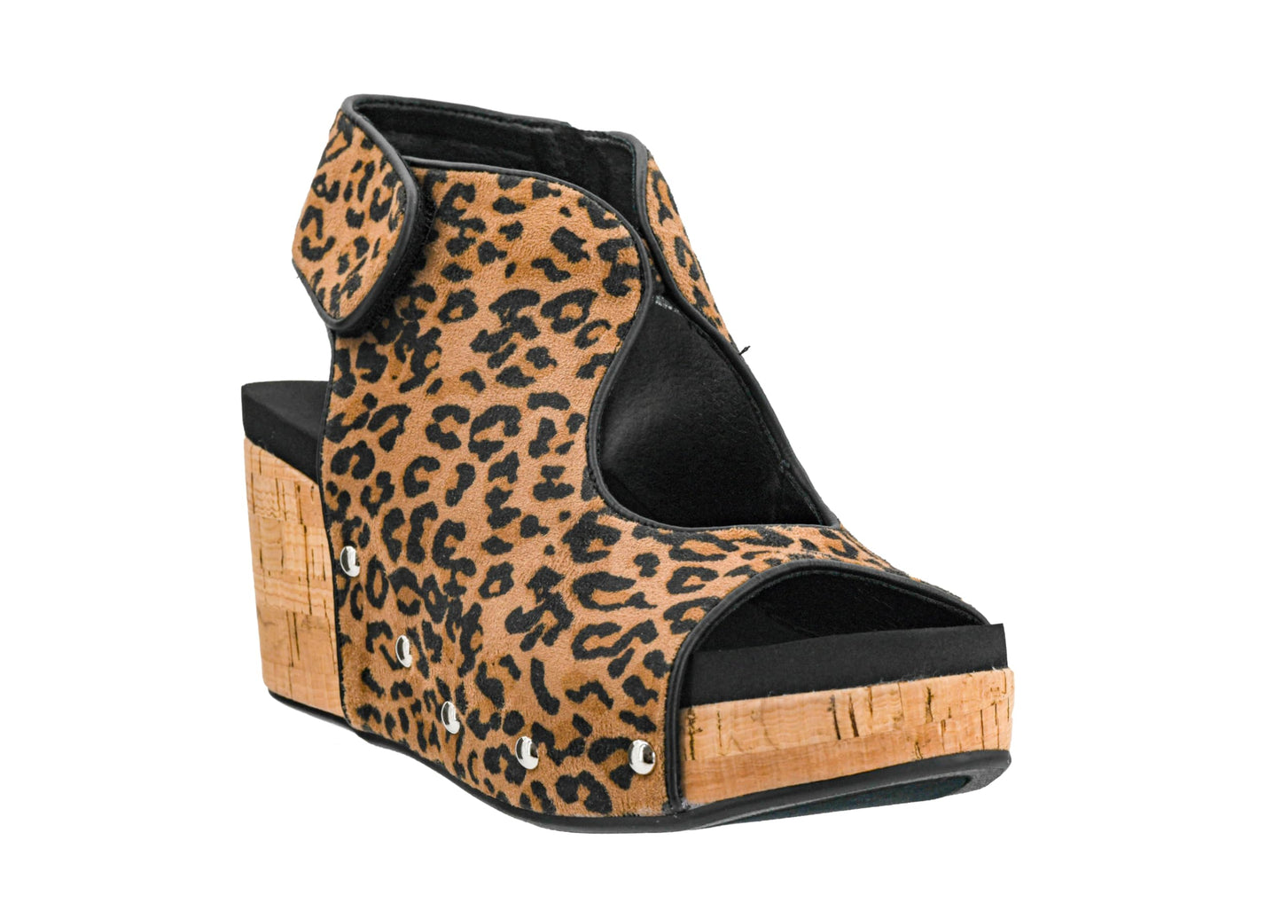 Corkys Footwear Womens Frisky Wedge - Featuring a 2.5-Inch Heel, A Lightweight Cork Heel, Adjustable Ankle Strap, and All-Day Comfort for Effortless Style