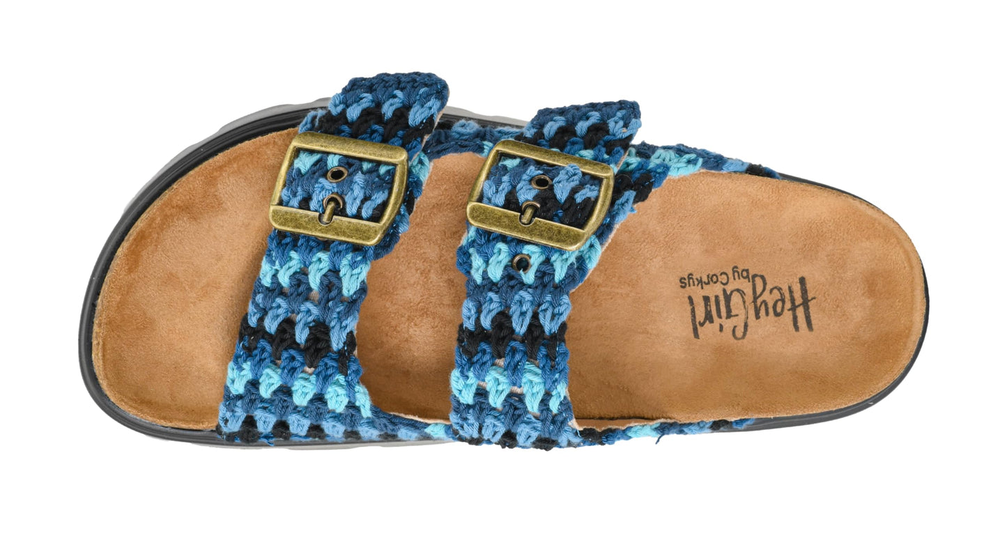 Corkys Footwear Hey Girl Women's 1 inch Rumor Has It Platform Sandals, Featuring Two Adjustable Buckles, A Soft Footbed, And A Lug Outsole, Perfect For Summer