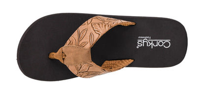 Corkys Footwear Womens Summer Break Flip Flops - Featuring A Thong Strap With Soft and Comfortable EVA insoles for All-Day Wear - Chic and Trendy Flip Flops