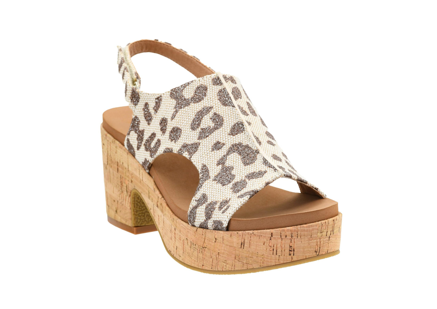 Corkys Footwear Women's Miss Carley Platform Sandal, 3 Inch Heel, Trendy And Comfortable Peep Toe with Adjustable Hook and Loop Strap, Year Round Wear