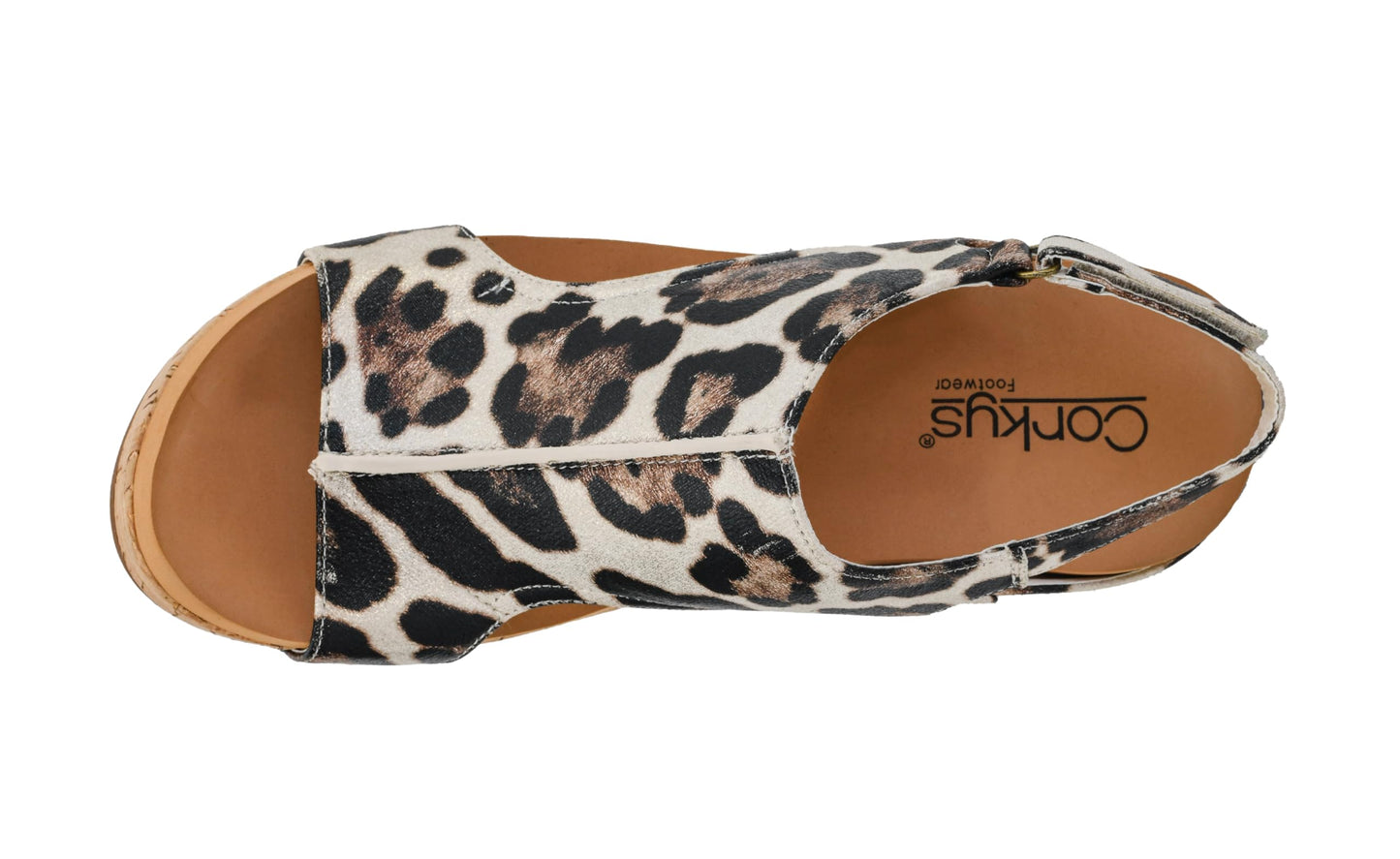 Corkys Footwear Women's Carley Wedges, Featuring Corkys EVA Foam Cushioned Insoles, A 2.5 Inch Heel, Lightweight For All Day Wear, And Hook And Loop Closure