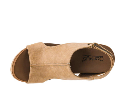 Corkys Carley Wedge Sandal — Cork Platform Heel Built for All-Day Wear